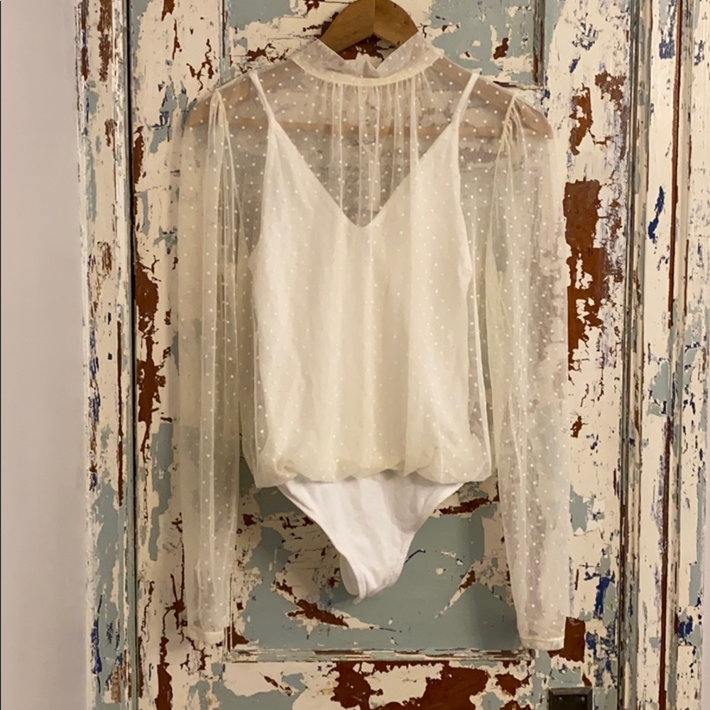 Free people twice the fun bodysuit